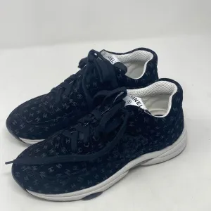 Chanel Black CC Sneakers