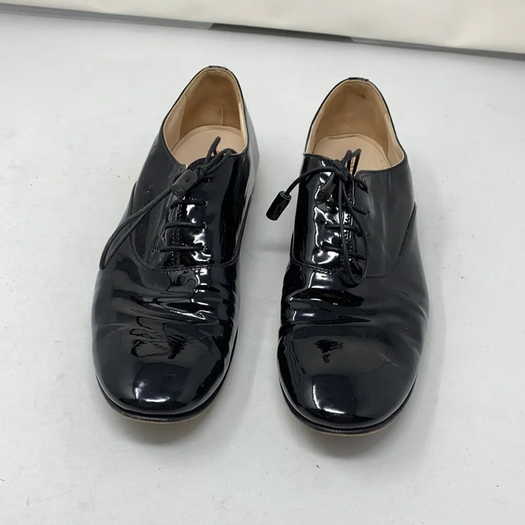 Chanel Black Satin and Grosgrain Espadrille