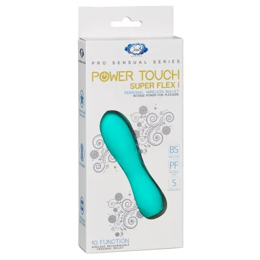 Cloud 9 Pro Sensual Power Touch Super Flex I Teal Vibrator