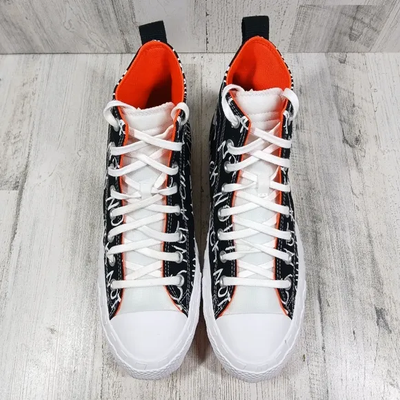 Converse Men's Not A Chuck 70 Hi UNT1TL3D Black White Sneakers #1267