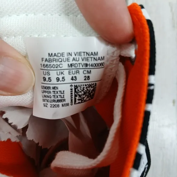 Converse Men's Not A Chuck 70 Hi UNT1TL3D Black White Sneakers #1267