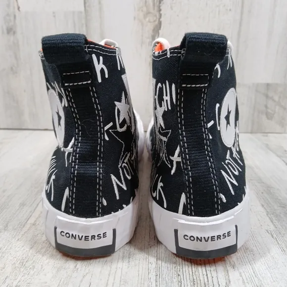 Converse Men's Not A Chuck 70 Hi UNT1TL3D Black White Sneakers #1267