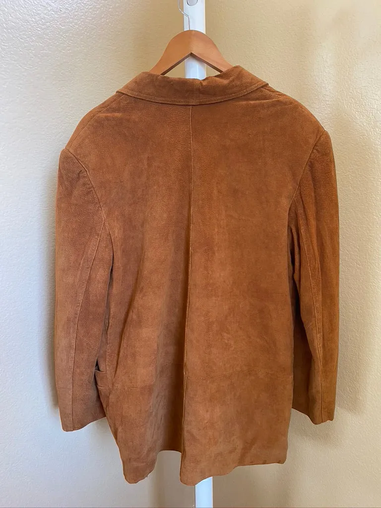 Copper Suede Blazer
