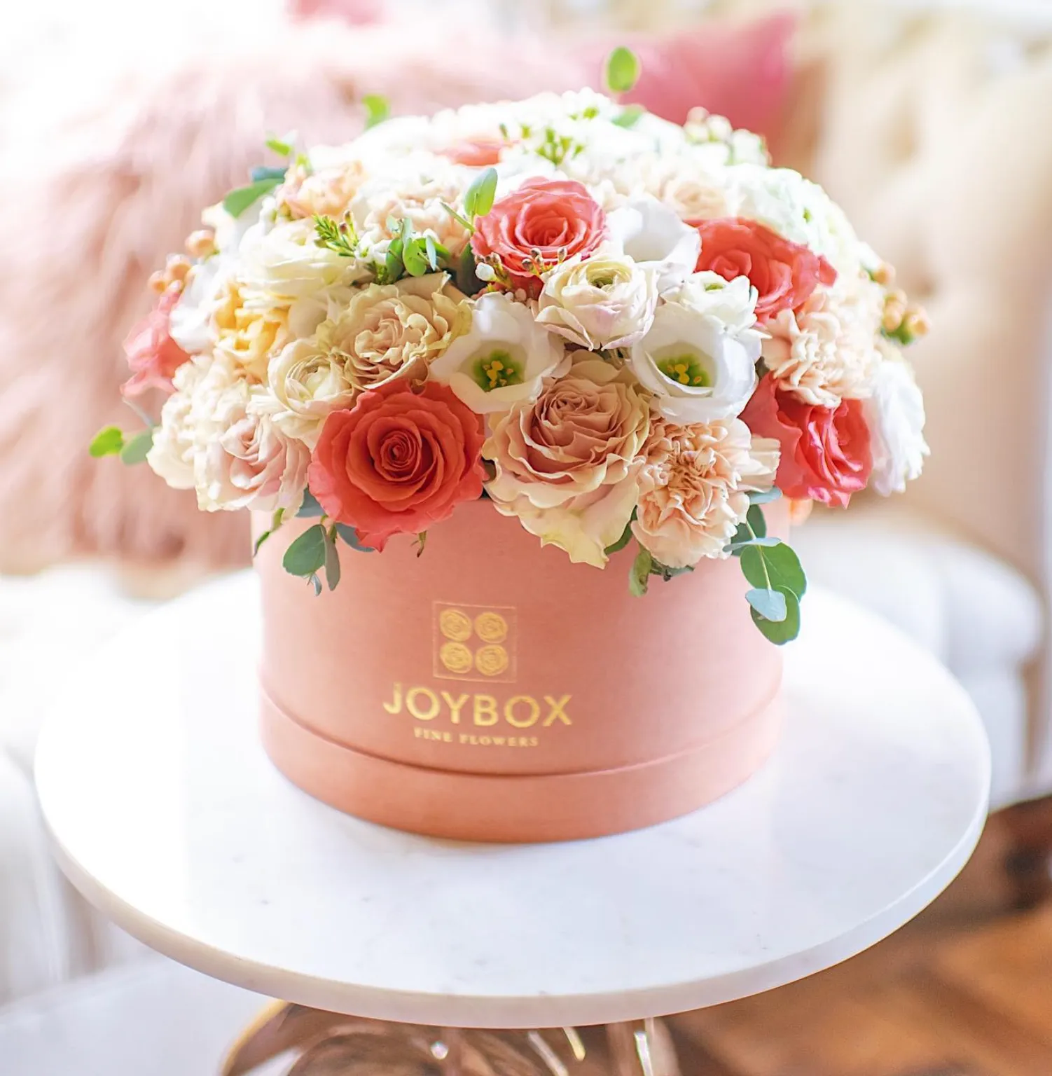 Coral Suede Luxe JoyBox