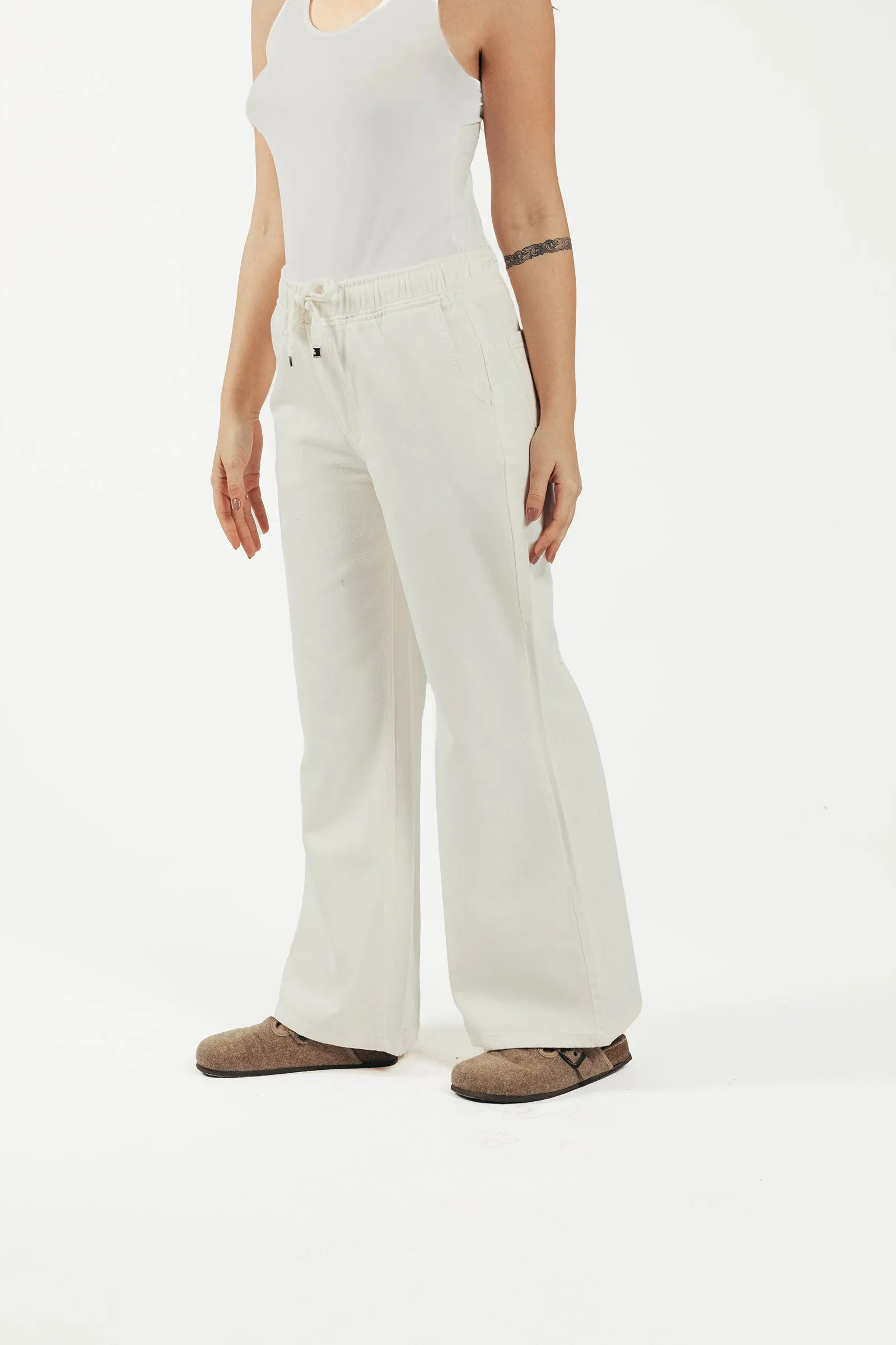 Cotton Plain Pants