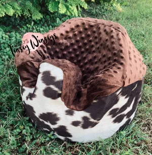 Cow Bumbo Seat Cover