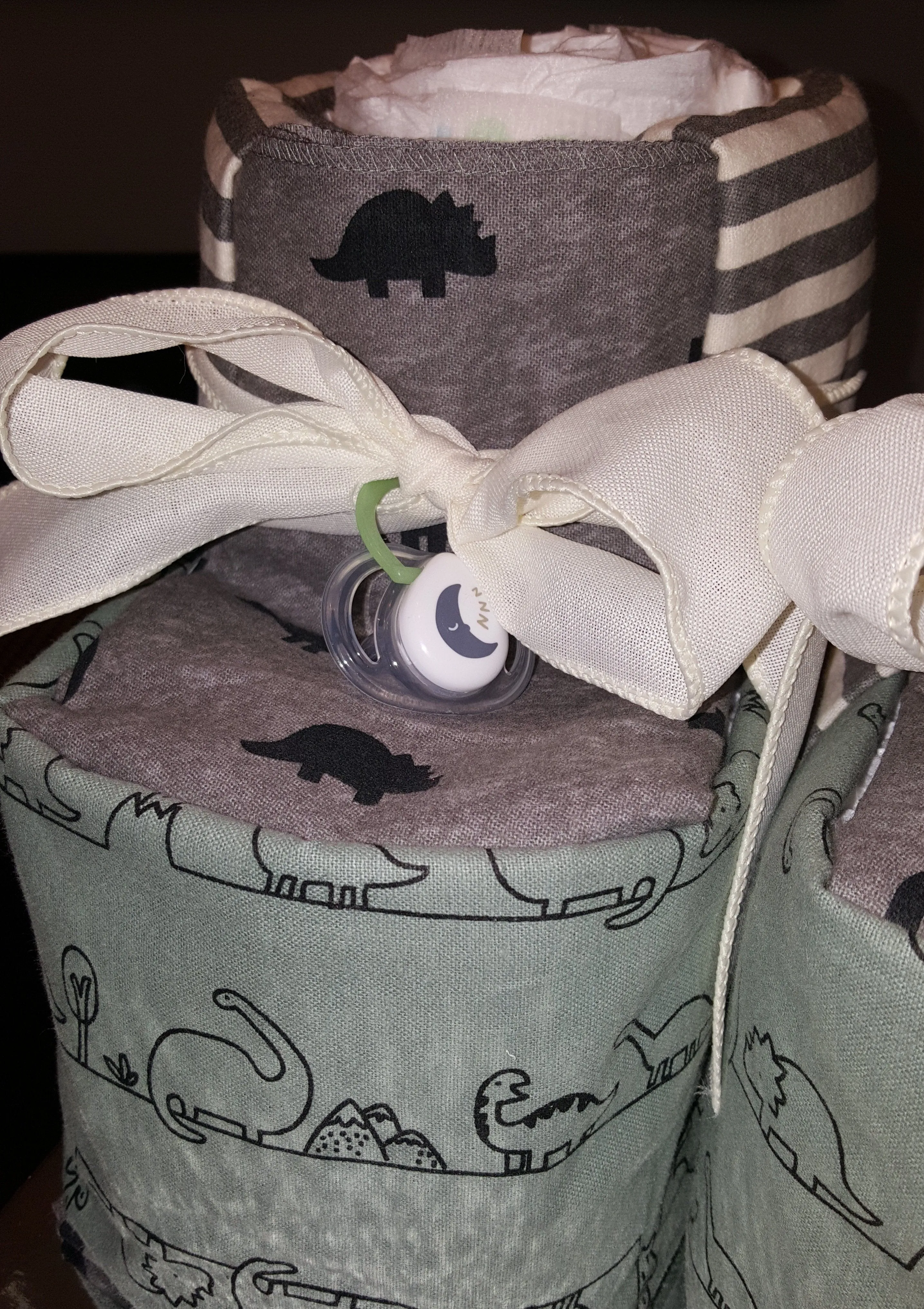 Diaper Cake - Baby Booties (Boy)