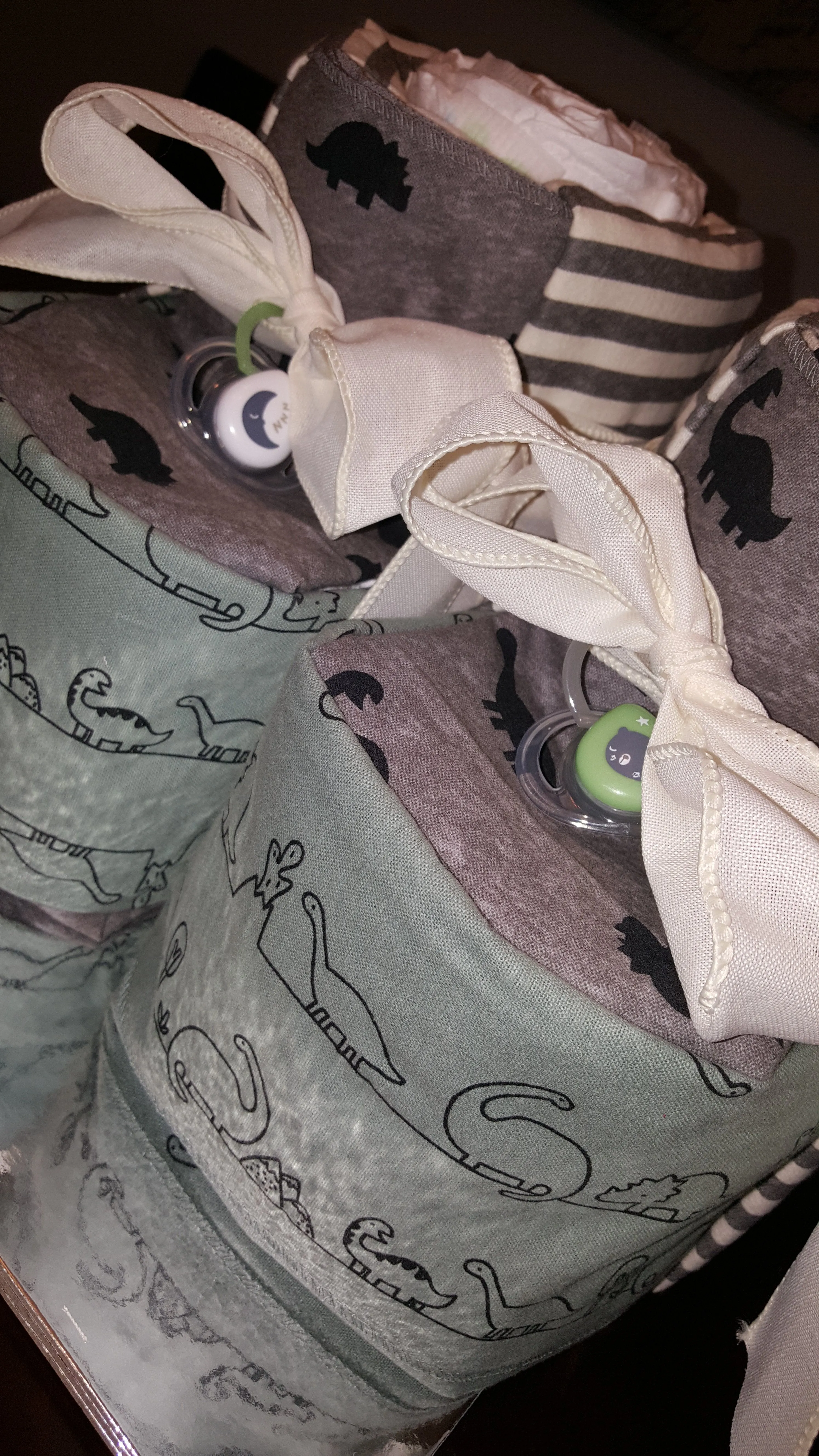 Diaper Cake - Baby Booties (Boy)