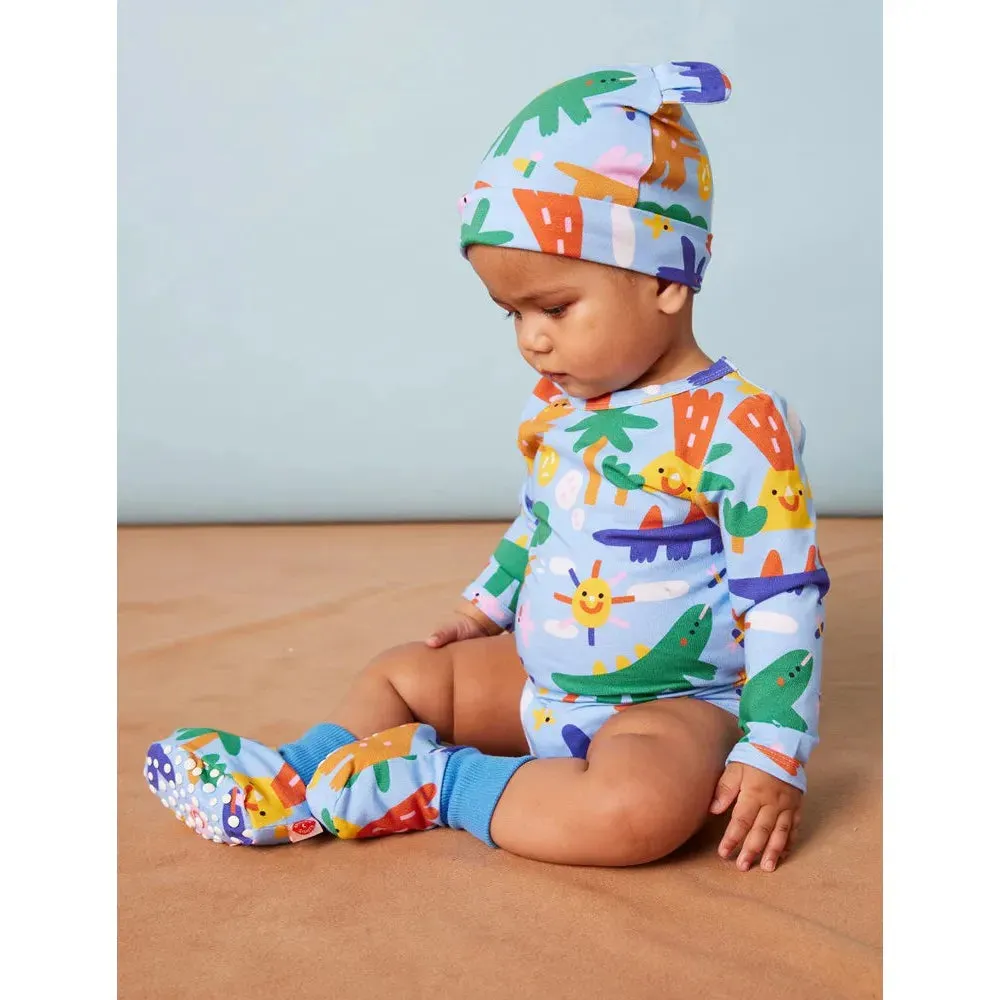Dino Days Baby Booties