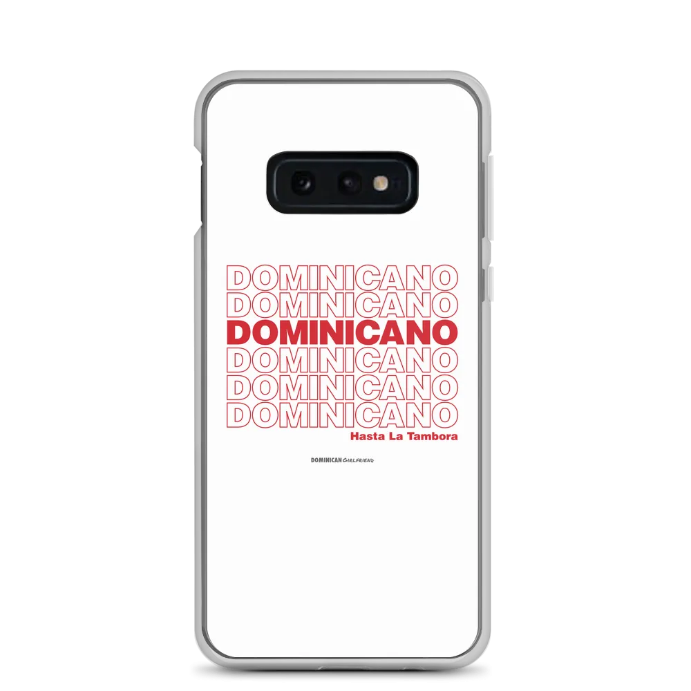 Dominicano Hasta La Tambora Samsung Case