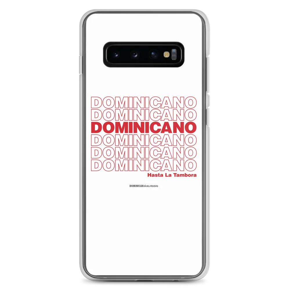 Dominicano Hasta La Tambora Samsung Case