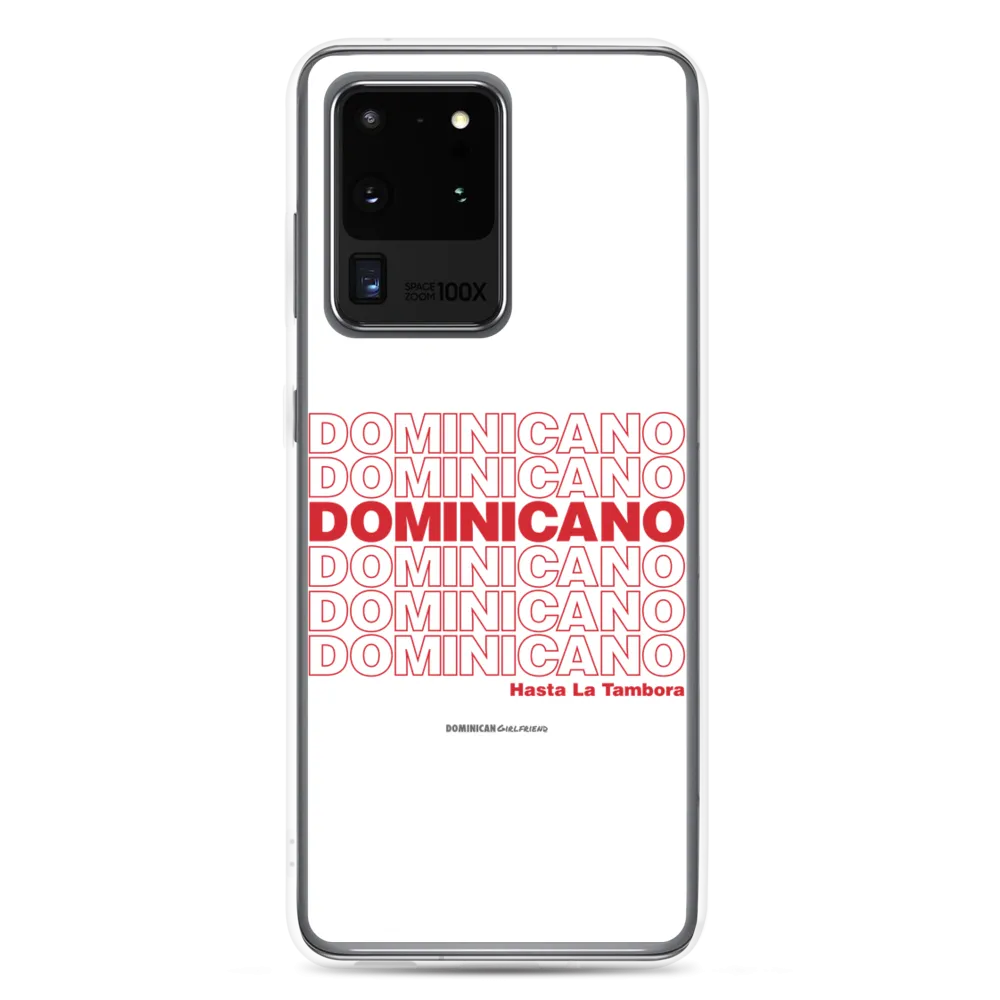 Dominicano Hasta La Tambora Samsung Case