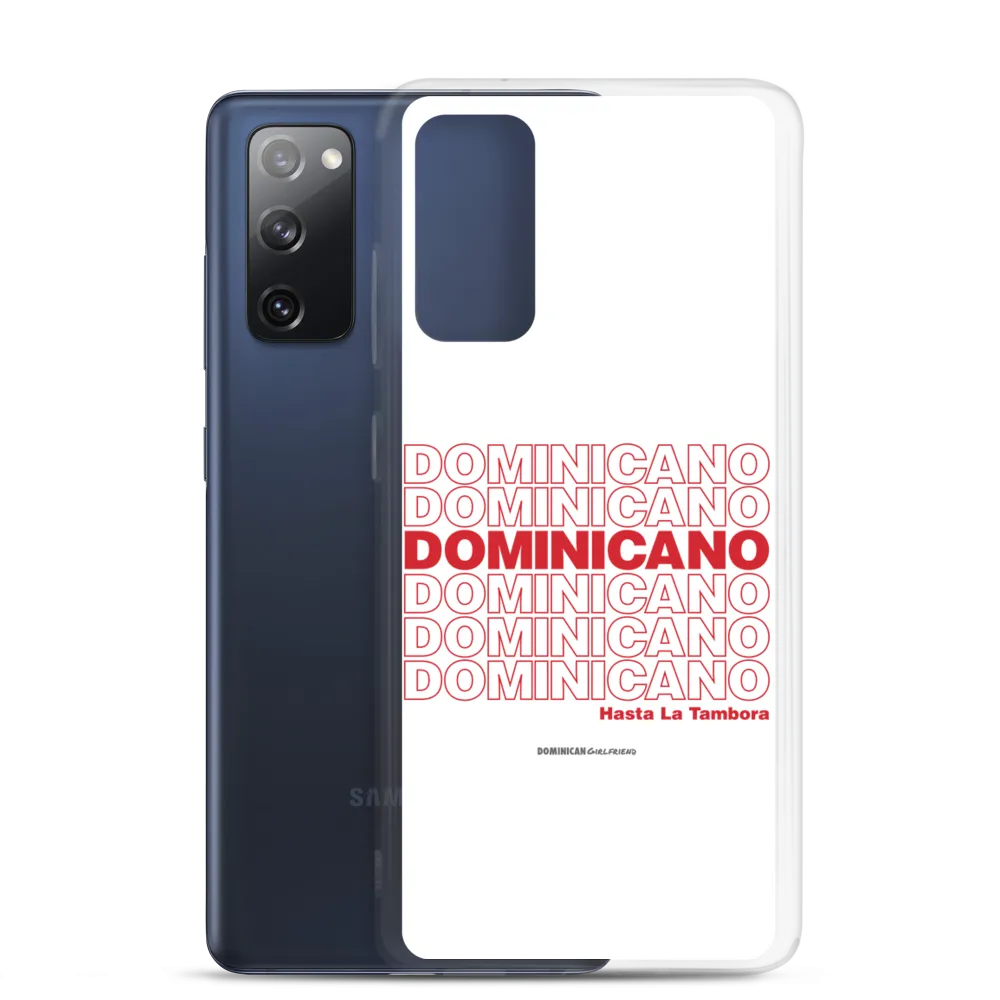 Dominicano Hasta La Tambora Samsung Case