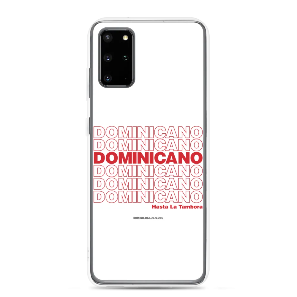Dominicano Hasta La Tambora Samsung Case