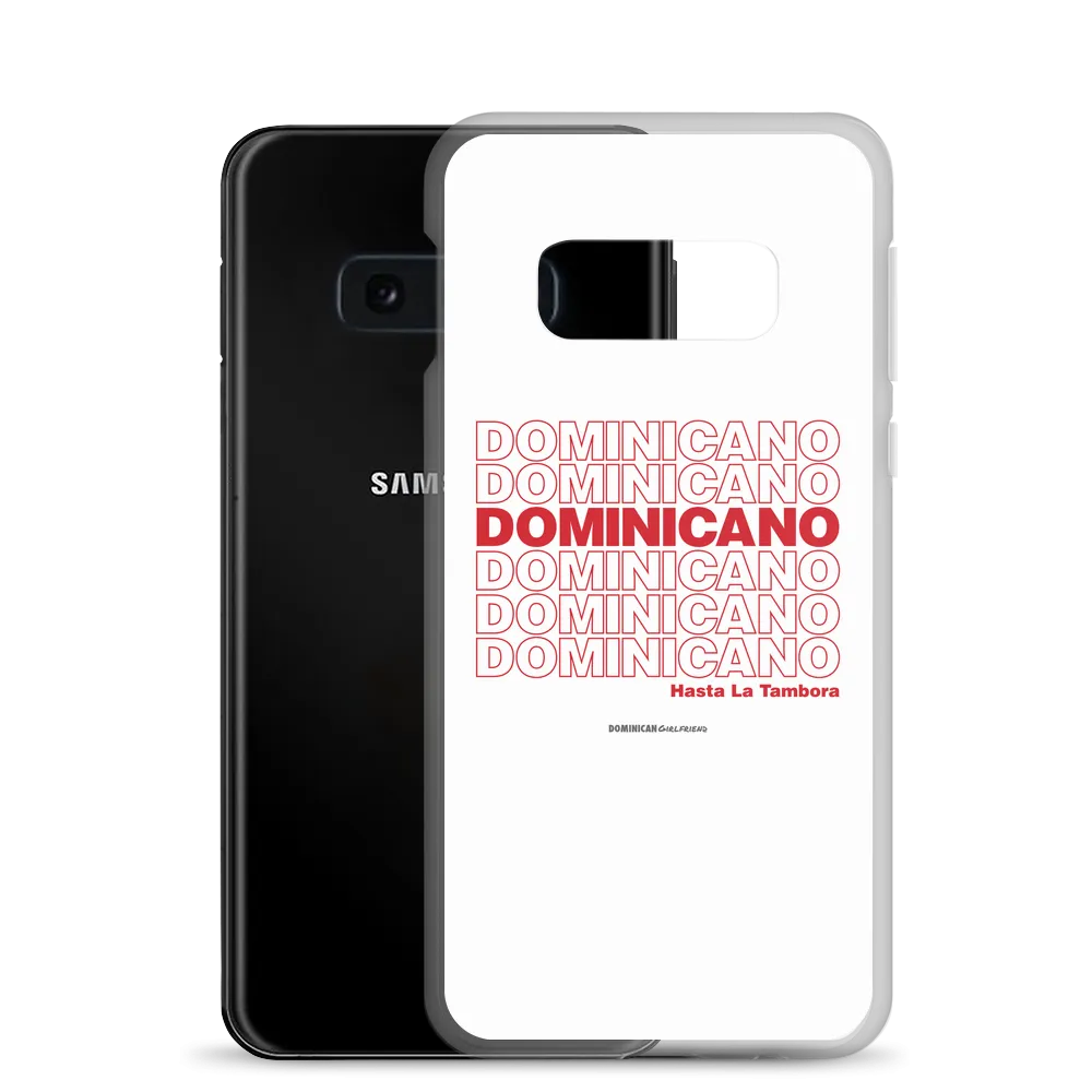 Dominicano Hasta La Tambora Samsung Case
