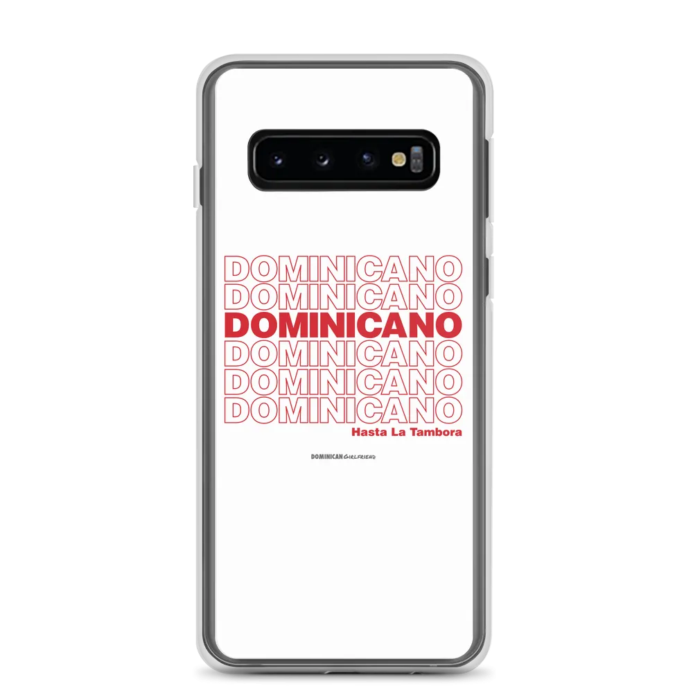 Dominicano Hasta La Tambora Samsung Case