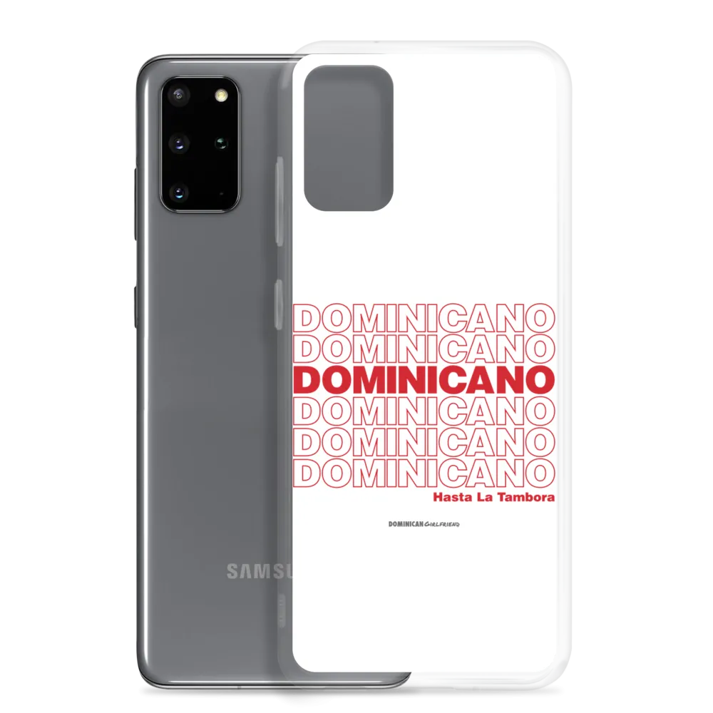 Dominicano Hasta La Tambora Samsung Case