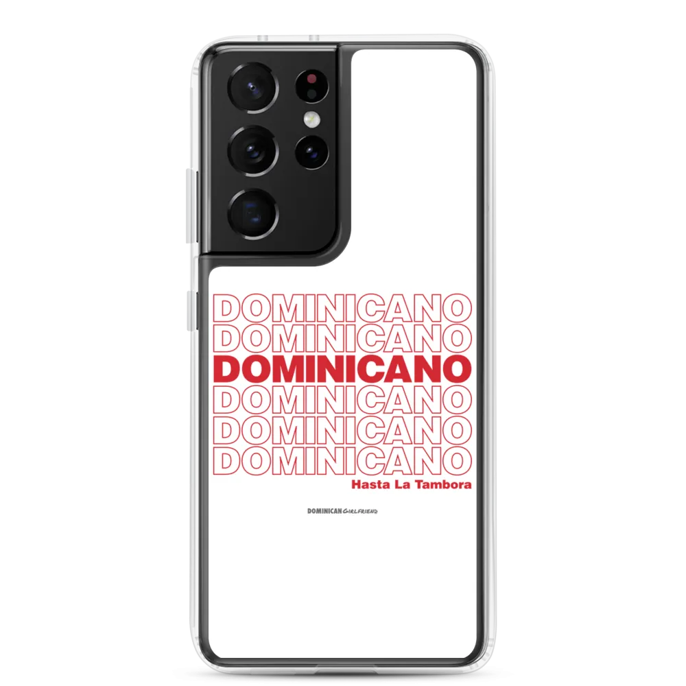 Dominicano Hasta La Tambora Samsung Case