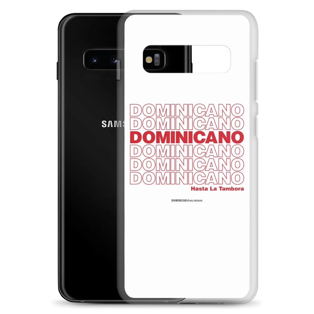 Dominicano Hasta La Tambora Samsung Case
