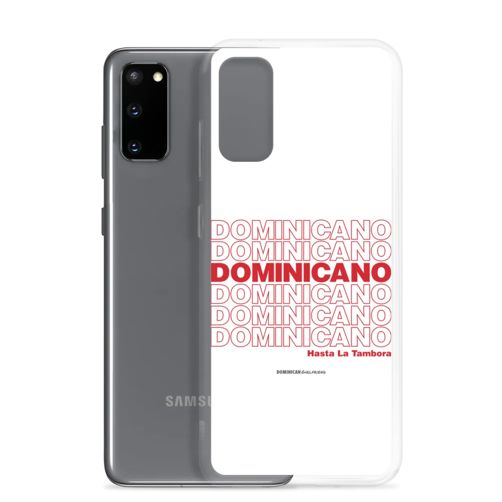 Dominicano Hasta La Tambora Samsung Case