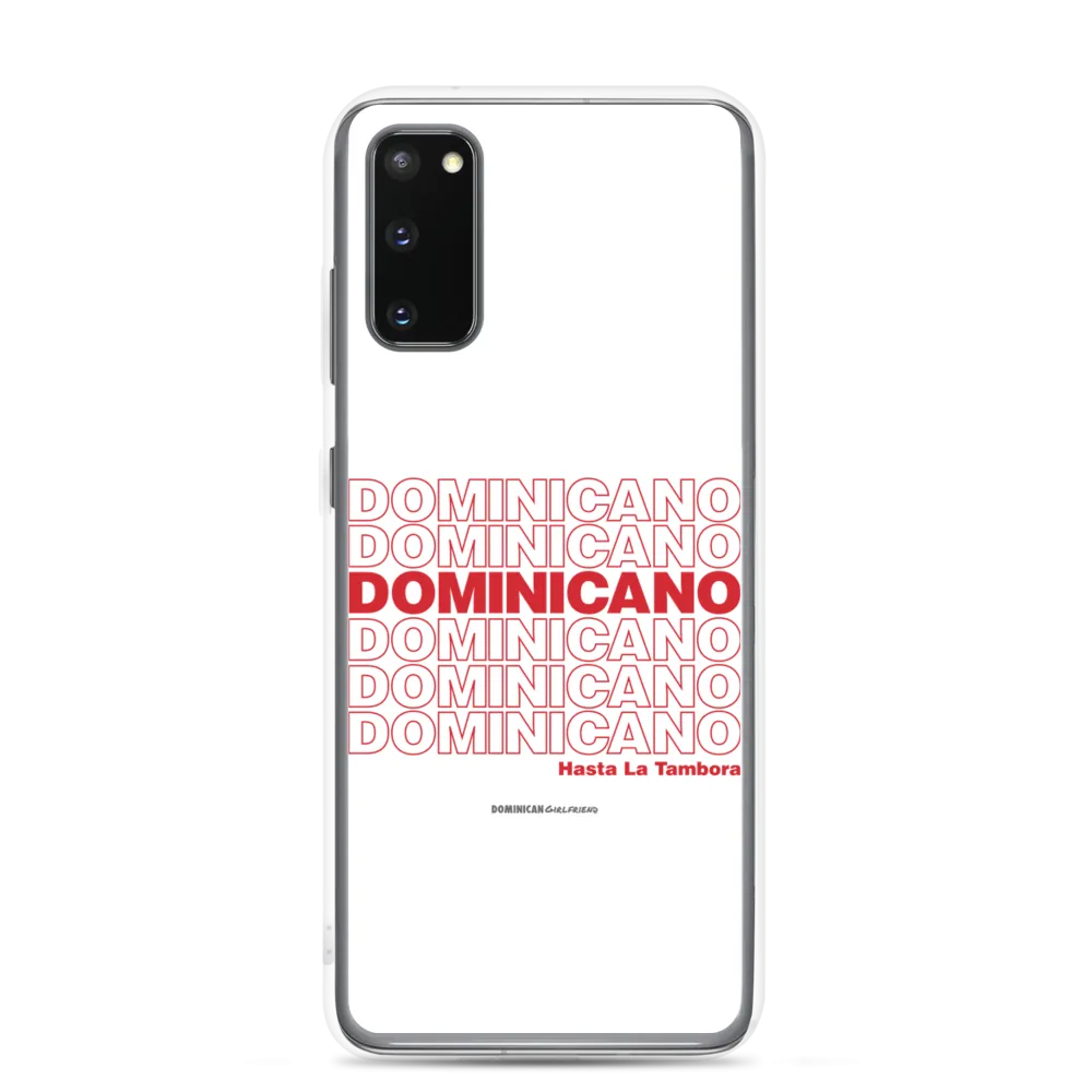 Dominicano Hasta La Tambora Samsung Case