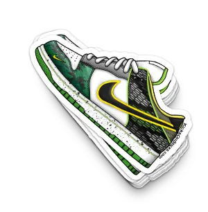 Dunk Low "What The Duck Away" Sneaker Sticker
