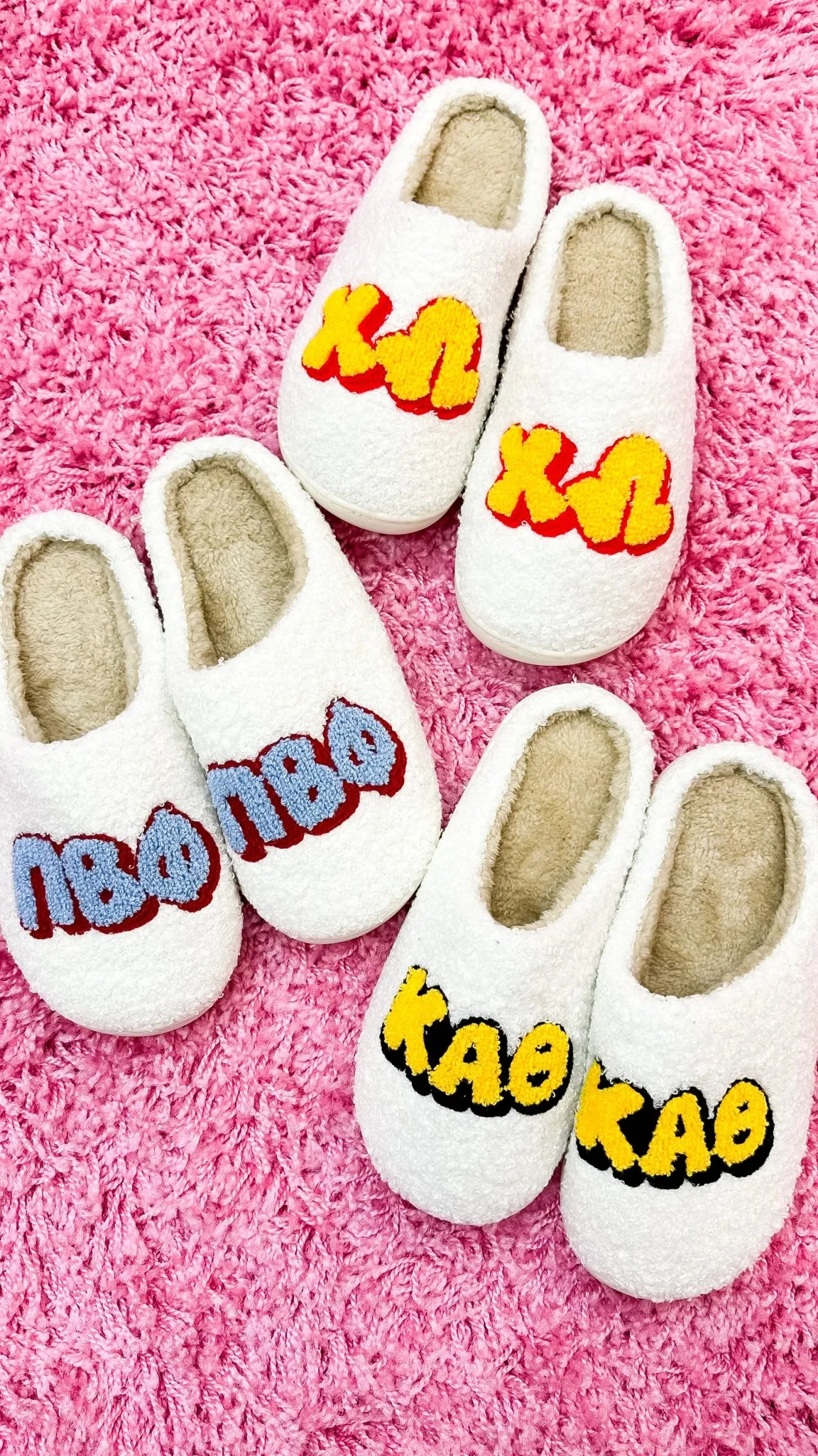 Duo Threads: Sorority Slippers Phi Mu