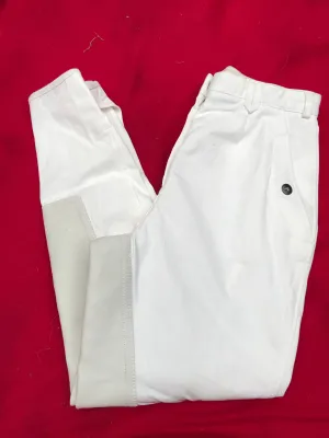 Euro star white breeches size 6 (24) regular leg FREE POSTAGE
