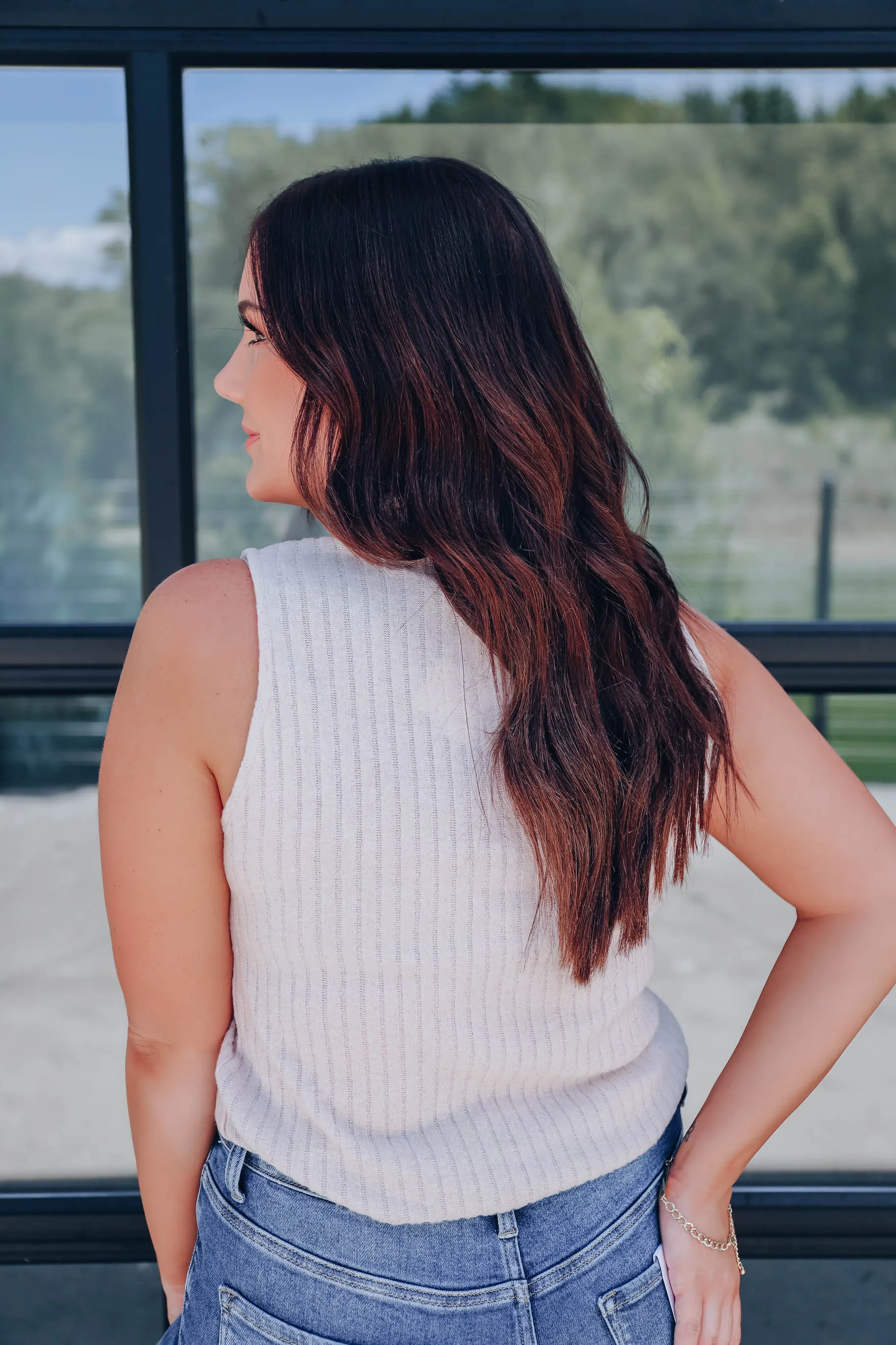 Fall Spice Color Block Top - Final Sale