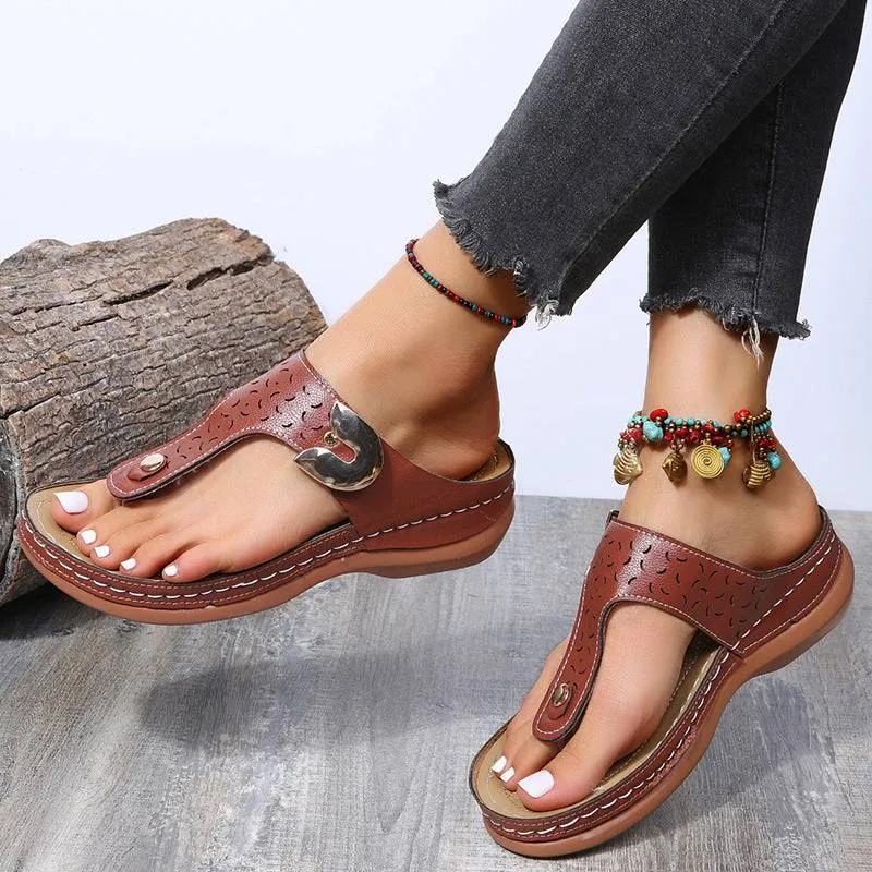 Fanyil Summer New Ladies Beach Slippers