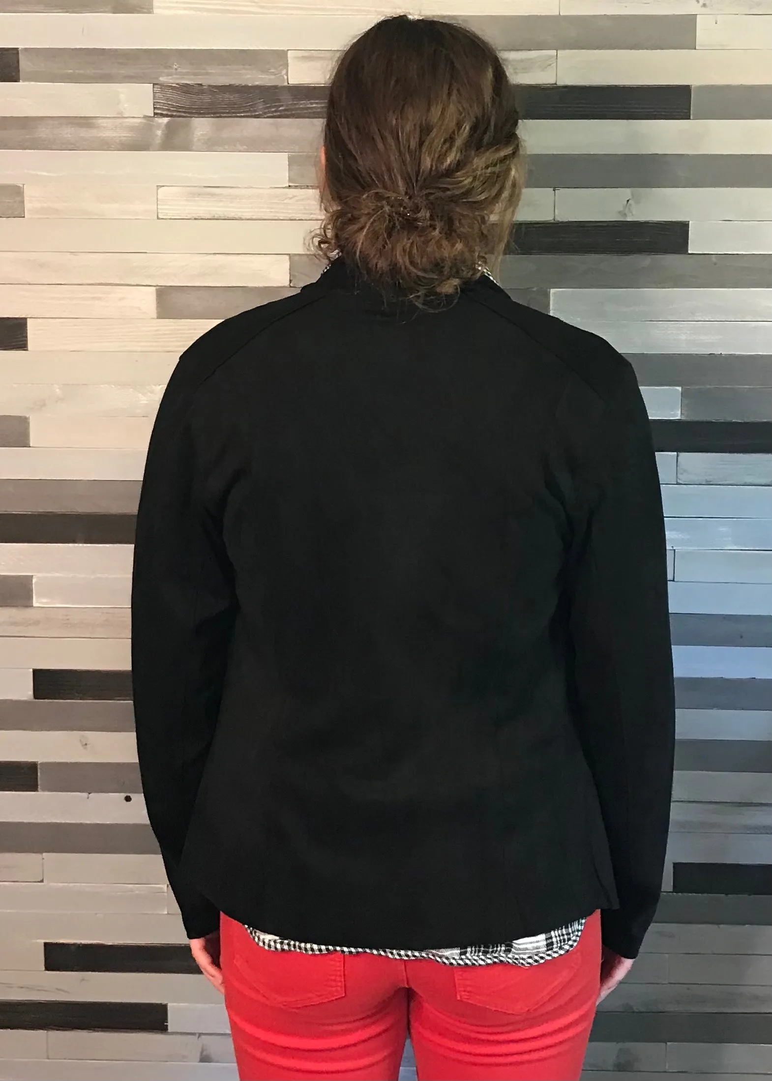 Faux Suede Zipper Jacket