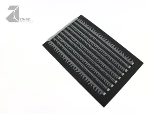 Flexible Decal Strips Flames Small & Large - Sprue of 9