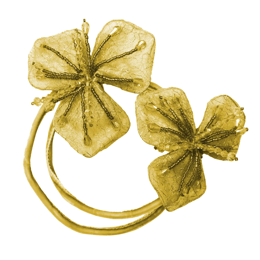 Flexible Dual Flower Wrap (Golden)