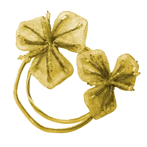 Flexible Dual Flower Wrap (Golden)