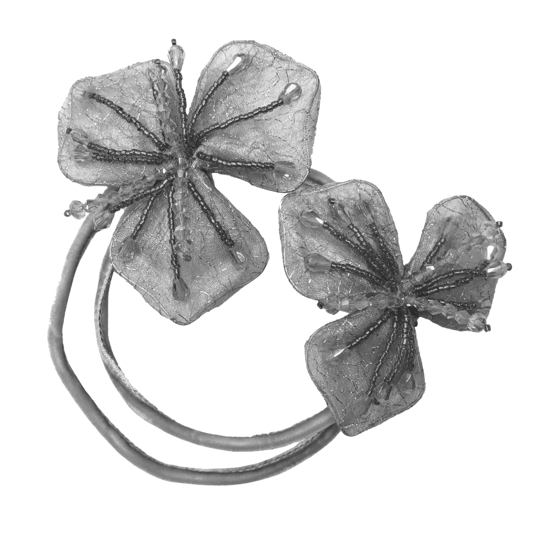 Flexible Dual Flower Wrap (Grey)