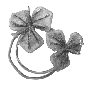 Flexible Dual Flower Wrap (Grey)