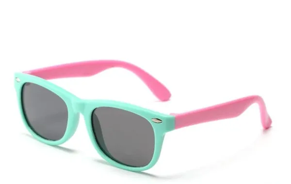 Flexible Polarized Kids Sunglasses - 3 to 8 years