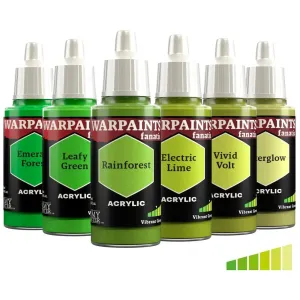 Flexible Triad: Vibrant Greens (Warpaints Fanatic)