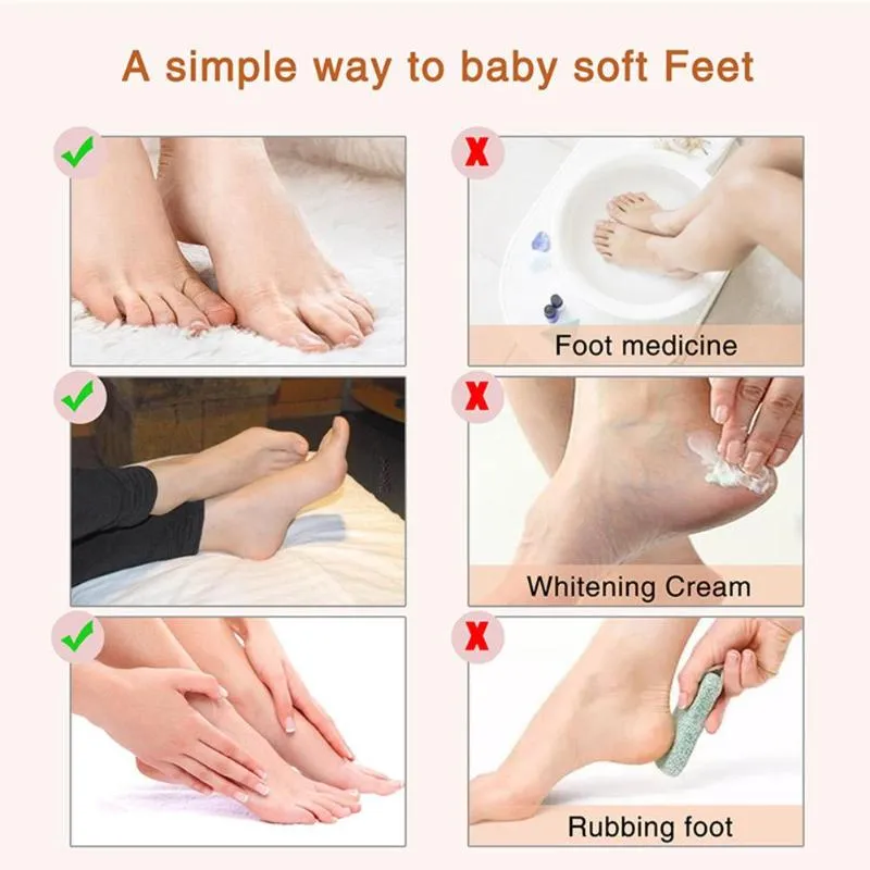 Foot Mask Exfoliating Renewal Pedicure Remove Dead Skin Heel Socks Peeling Foot Care