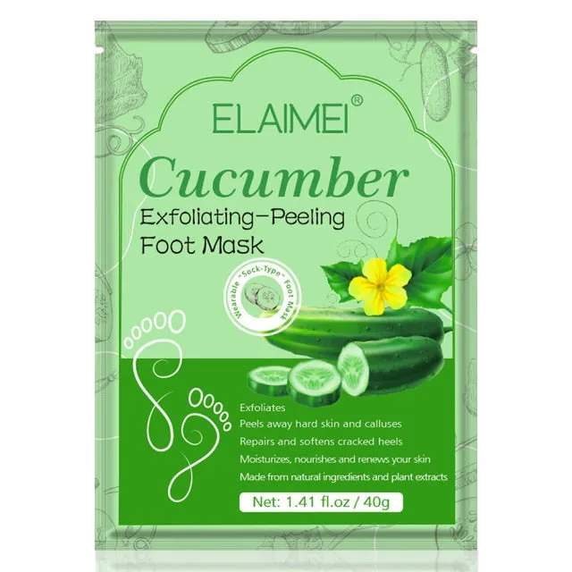 Foot Mask Exfoliating Renewal Pedicure Remove Dead Skin Heel Socks Peeling Foot Care