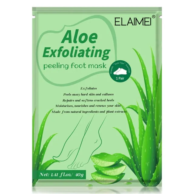 Foot Mask Exfoliating Renewal Pedicure Remove Dead Skin Heel Socks Peeling Foot Care