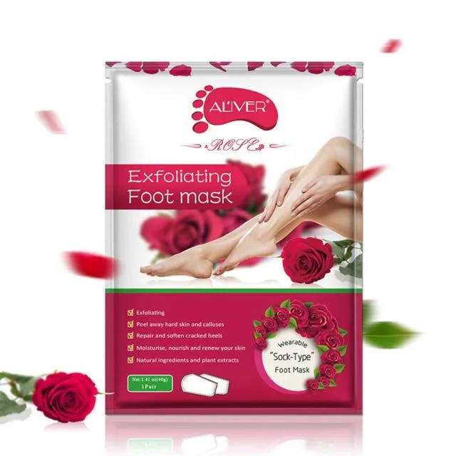 Foot Mask Exfoliating Renewal Pedicure Remove Dead Skin Heel Socks Peeling Foot Care