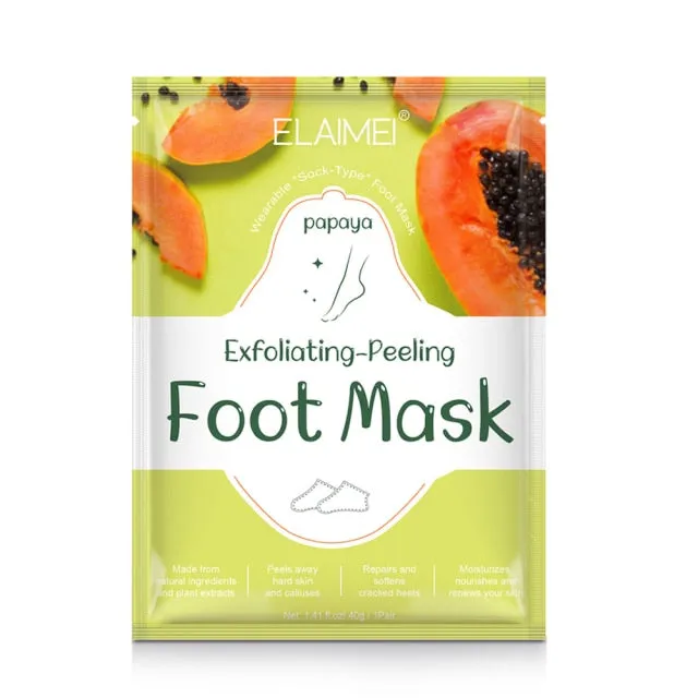 Foot Mask Exfoliating Renewal Pedicure Remove Dead Skin Heel Socks Peeling Foot Care