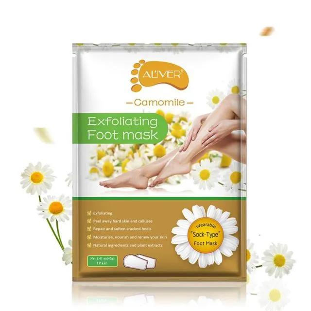 Foot Mask Exfoliating Renewal Pedicure Remove Dead Skin Heel Socks Peeling Foot Care