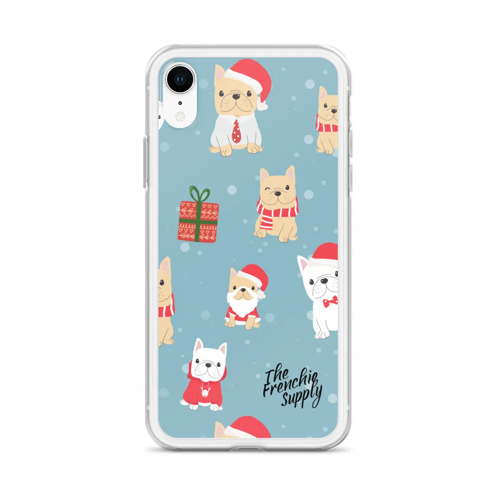 Frenchie iPhone Case - Holiday Fun