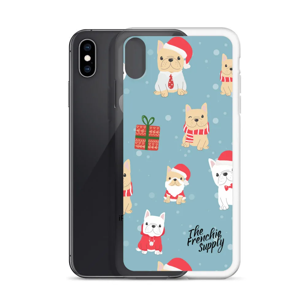 Frenchie iPhone Case - Holiday Fun