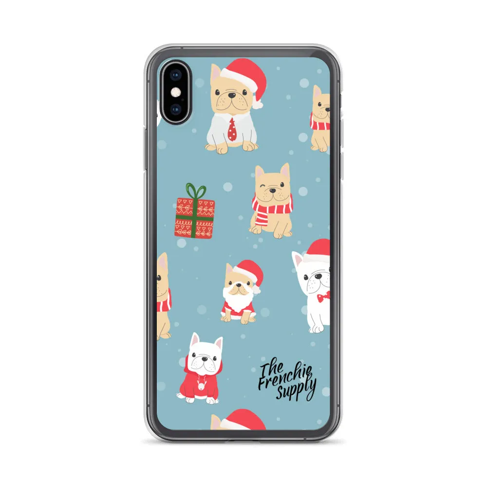 Frenchie iPhone Case - Holiday Fun