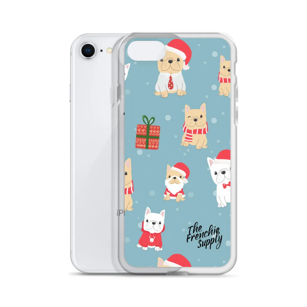 Frenchie iPhone Case - Holiday Fun