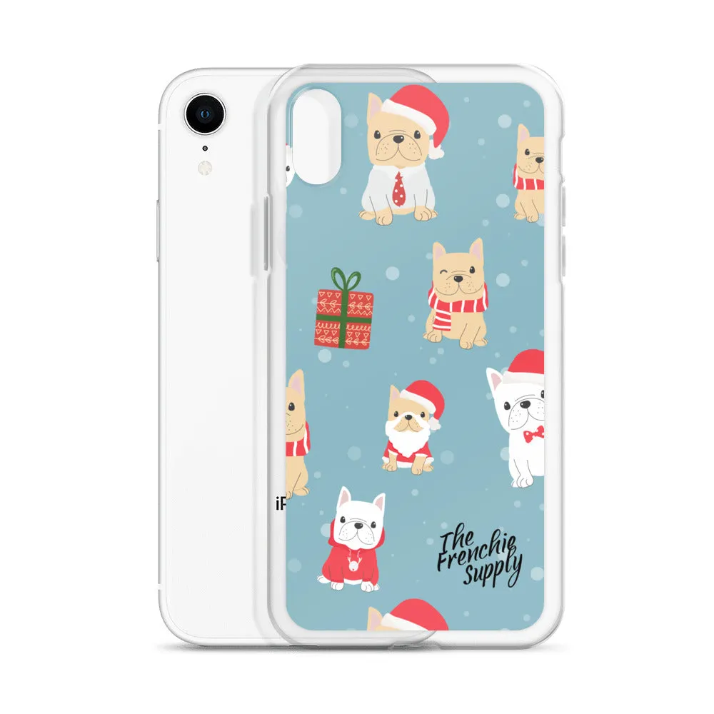 Frenchie iPhone Case - Holiday Fun