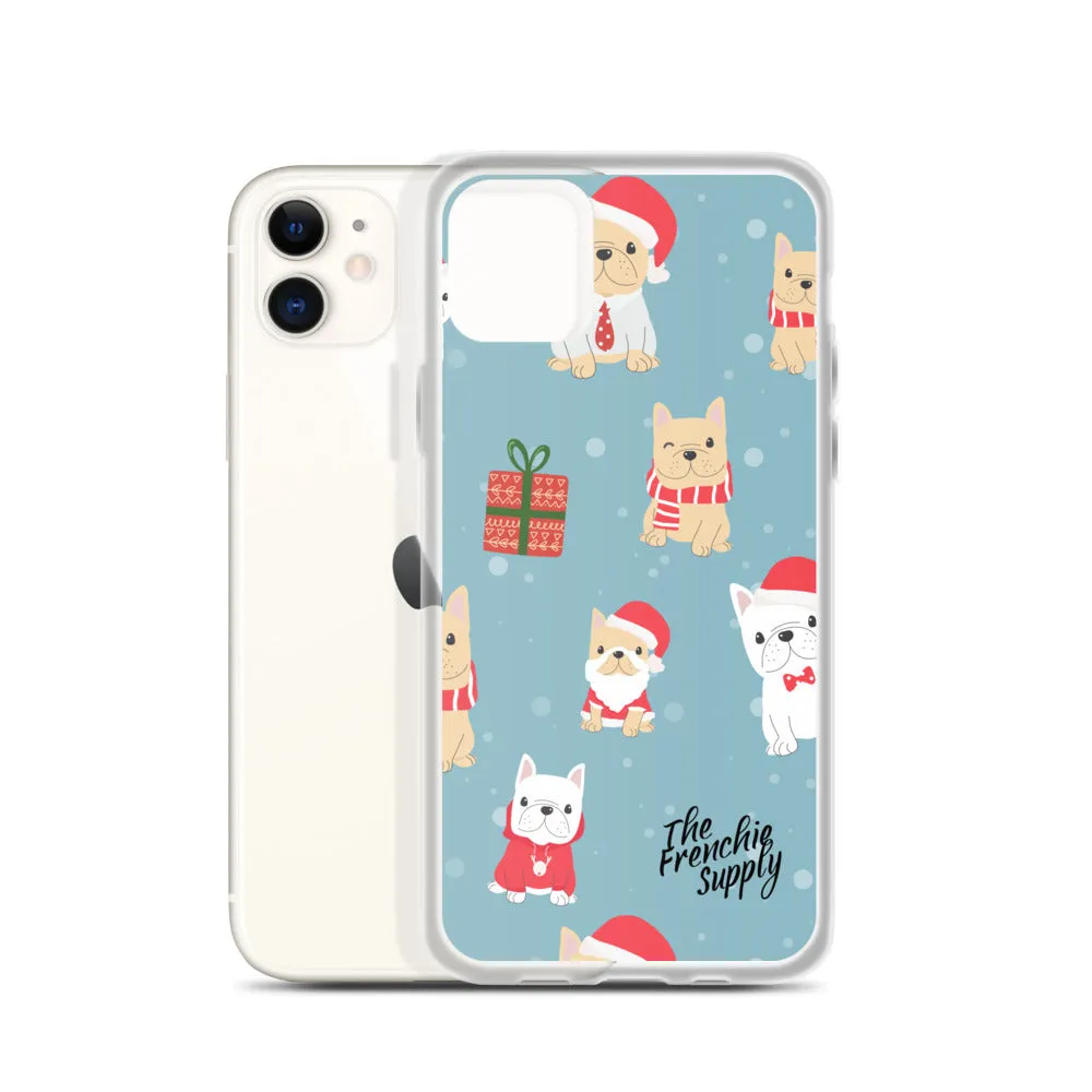 Frenchie iPhone Case - Holiday Fun
